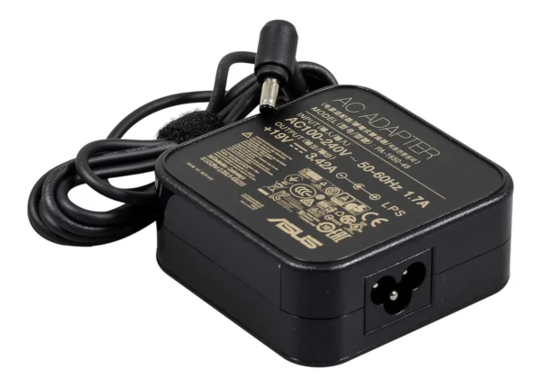 Original ASUS 19V 3.42A (65W) Laptop Adapter – Genuine Power Supply for Asus Laptops