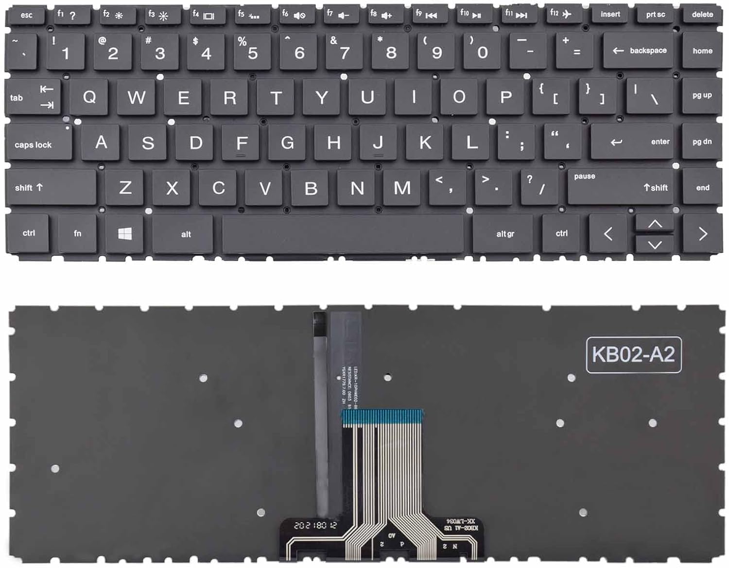 OEM Replacement Keyboard for HP Pavilion 14-cd Series – US English – Frameless Internal Module – Nairobi, Kenya - Image 11