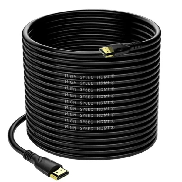 High-Speed HDMI Cable – Full HD / 4K Video & Audio – Multiple Lengths (1.5M, 10M, 20M, 30M)