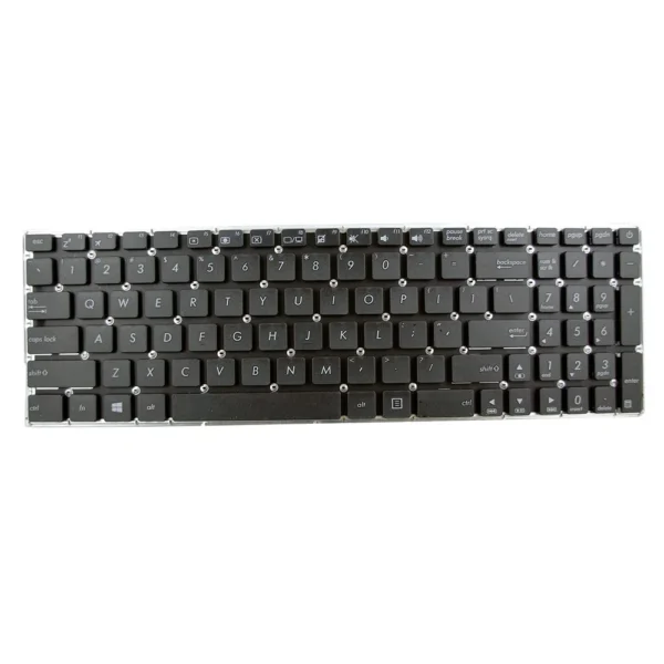 OEM Replacement Keyboard for Asus X540 / X540L / X544 / X540S / R540 / A540 Series – UK English (Big Enter), Non-Backlit, Black