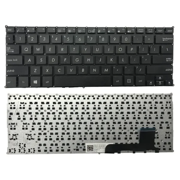 Replacement Keyboard for Asus VivoBook S200E / S200CA / X200CA / F200CA Series Laptops – US English Layout – Integrated Design