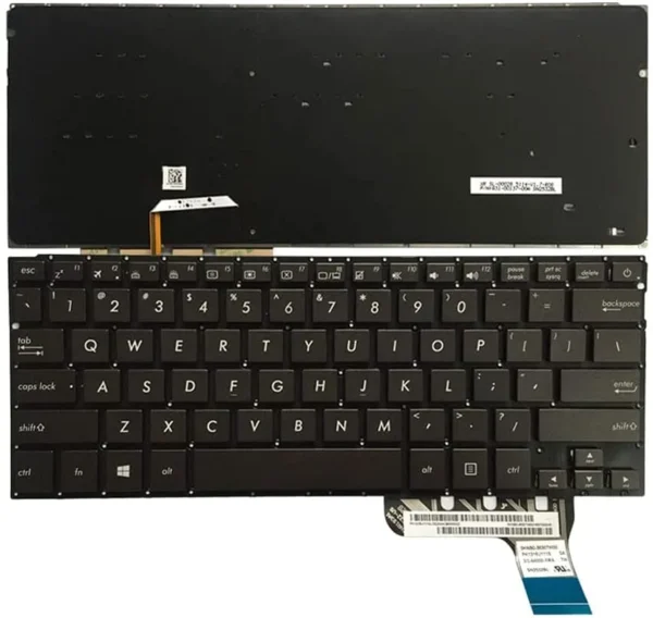 OEM Replacement Keyboard for Asus ZenBook UX303 / UX303L / UX303LA / UX303LN / UX303UA / UX303UB – US English – Non-Backlit