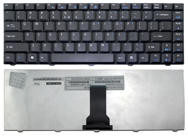 OEM Replacement Keyboard for Acer eMachines D520 / D720 / E520 Series – US English Layout