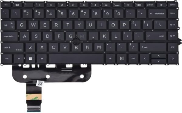 OEM Replacement Keyboard for HP EliteBook 840 G7 / 840 G8 / 745 G8 / ZBook Firefly 14 G7 / G8 – US Layout, Backlit, Frameless with Pointing Stick