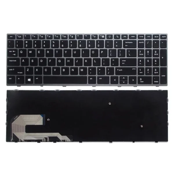 OEM Replacement Keyboard for HP EliteBook 850 G5 – US Layout, Backlit, Frameless