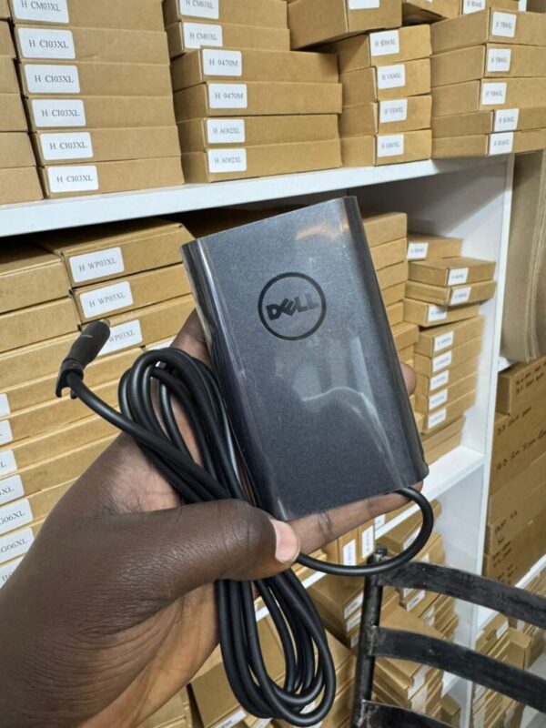 Original Dell 65W Small Pin AC Adapter Oval 19.5V 3.34A 4.5x3.0mm OEM Replacement HA65NS5-00 Datacom Nairobi Kenya
