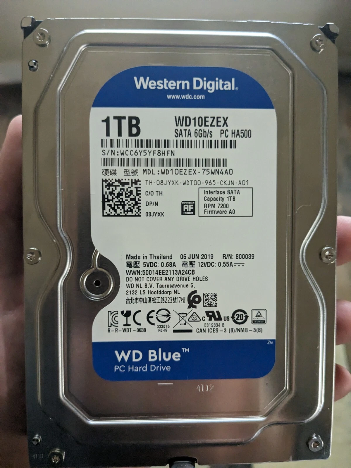 WD Blue 3.5" SATA Internal Hard Drive – Reliable Everyday Storage for Desktop PCs - Image 6
