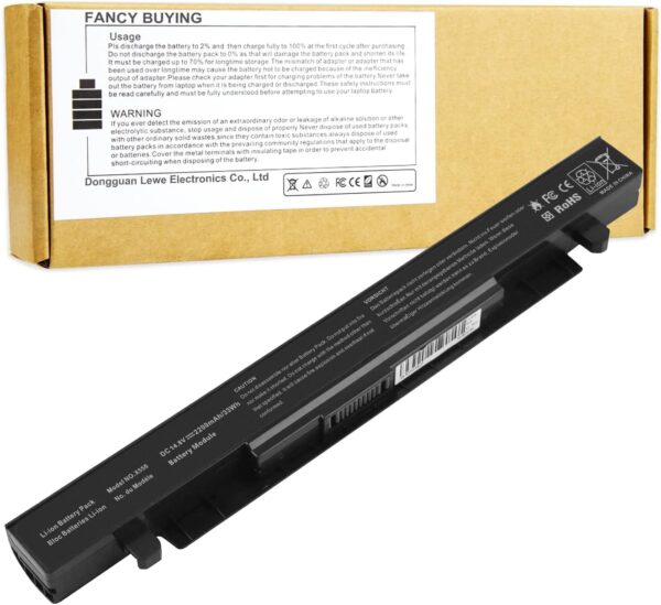 Asus X550/K550 OEM-Compatible A41-X550A Battery – 14.4V–15V 44Wh