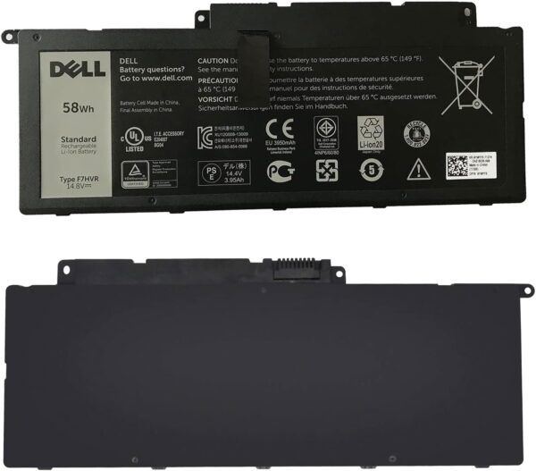 Original Dell Inspiron 14-7437 / 15-7537 / 17-7737  F7HVR Battery – 14.8V 58Wh – Nairobi, Kenya- (OEM Replacement)