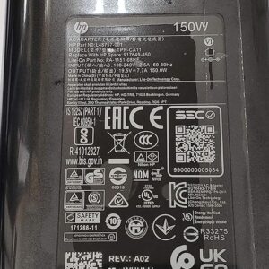 Original HP 150W Blue Pin AC Adapter 19.5V 7.7A OEM Replacement Charger TPN-CA11 – Available at Datacom, Revlon Plaza, Nairobi CBD