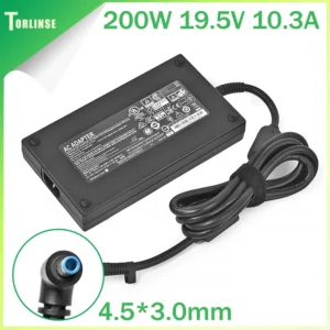 Original HP 200W Blue Pin AC Adapter 19.5V 10.3A OEM Replacement Charger TPN-DA10 – Available at Datacom, Revlon Plaza, Nairobi CBD