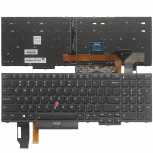 Original Keyboard for Lenovo ThinkPad L580 / E580 / E585 / E590 / E595 / T590 / L590 / P52 / P53 / P72 / P73 – US/UK Layout, Backlit, TrackPoint, Black Frame – OEM Replacement Datacom Nairobi Kenya