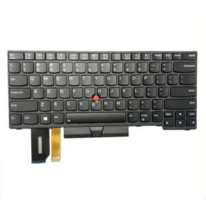 Original Keyboard for Lenovo ThinkPad T14 Gen 1–2 / P14s Gen 1–2 / T480s / T490 / T495 / E480 / L480 – UK Layout, Backlit, TrackPoint, Black Frame – OEM Replacement Datacom Nairobi Kenya
