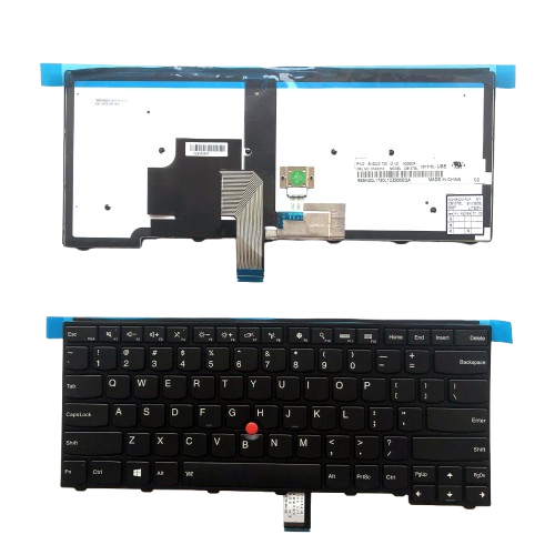Original Keyboard for Lenovo ThinkPad T440 / T440p / T440s / T431s / T450 / T450s / T460 / T460s / T460p / E440 / L440 / E431 – US Layout, Backlit, TrackPoint, Black Frame – CS13TBL – OEM Replacement Datacom Nairobi Kenya