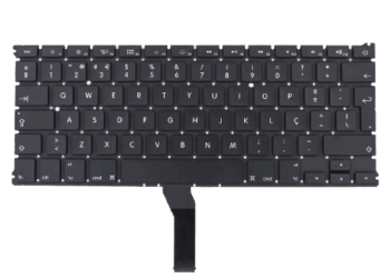 Original Keyboard for MacBook Air 13″ A1369 / A1466 (2010–2017) – UK Layout, Non-Backlit, Black Keys – OEM Replacement