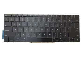 Original Keyboard for MacBook Pro 13.3″ A1708 (2016–2017, Non-Touch Bar) – US Layout, Non-Backlit, Black Keys – OEM Replacement