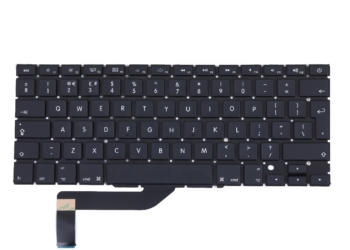 Original Keyboard for MacBook Pro 15″ Retina A1398 (2013–2015) – UK Layout, Non-Backlit, Black Keys – OEM Replacement