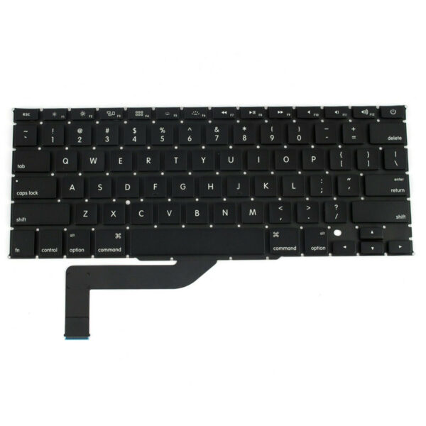 Original Keyboard for MacBook Pro 15" Retina A1398 (2013–2015) – US Layout, Non-Backlit, Black Keys – OEM Replacement Datacom Nairobi Kenya