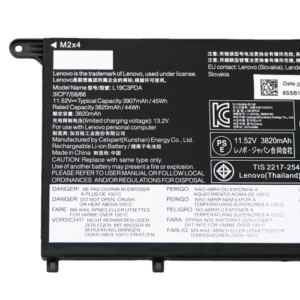 Original Lenovo L19M3PDA Battery – 11.52V 3820mAh (45Wh) – For ThinkBook 14 G2 ITL / 15 G2 ITL – OEM Replacement Datacom Nairobi Kenya
