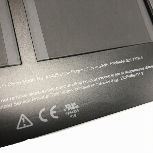 Original MacBook A1405 / A1466 / A1496 Battery – 7.3V 6700mAh (50Wh) – For MacBook Air 13" A1369 / A1466 (2010–2017) – OEM Replacement Datacom Nairobi Kenya