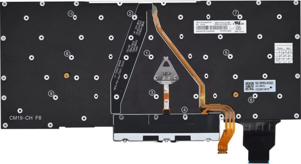 Original Keyboard for Lenovo ThinkPad X1 Carbon 7th/8th Gen – US Layout, Backlit, With TrackPoint – OEM Replacement Datacom Nairobi Kenya