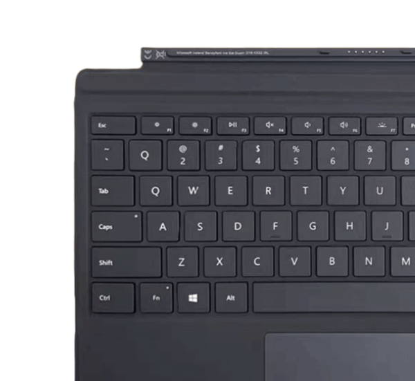 Original Microsoft Type Cover keyboard for Surface Pro 3 - 7+ – Alcantara Black, Backlit, US Layout Datacom Nairobi Kenya